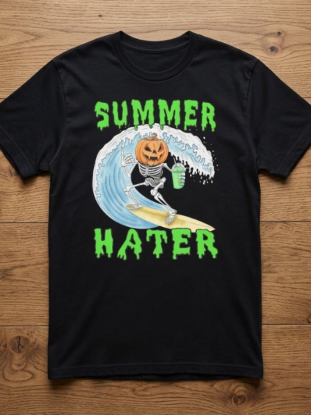 Summer Hater oversized tee Black Unisex T-Shirt